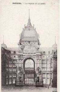 Magasins Dufayel. Paris Façade et le dôme