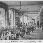 Magasins Dufayel. Paris Le buffet glacier