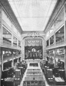 Magasins Dufayel. Paris Galerie de meubles