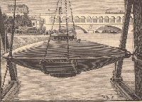 Bateau sous marin le Goubet. 1890