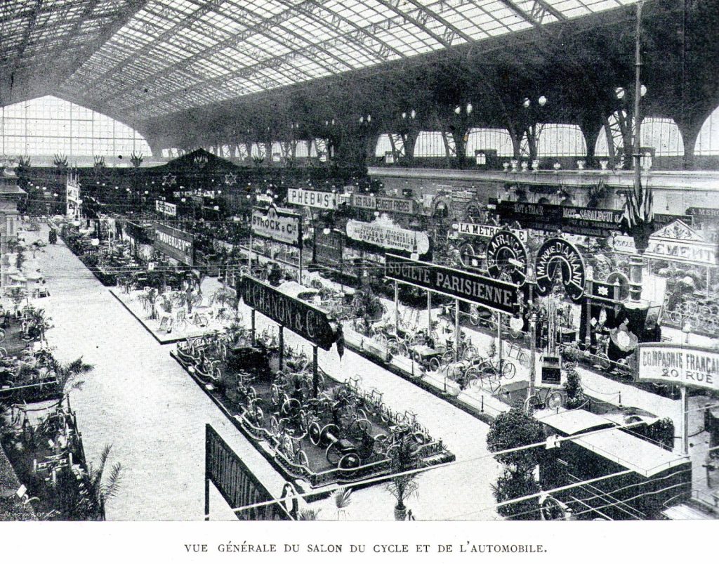 Exposition d'automobiles. Paris. 1898