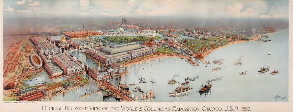 Exposition universelle de Chicago. 1893. USA Empty Exposition universelle de Chicago. 1893