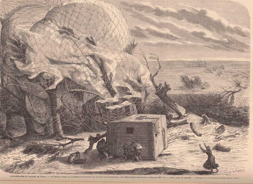 Accident du Géant de Nadar à Hanovre