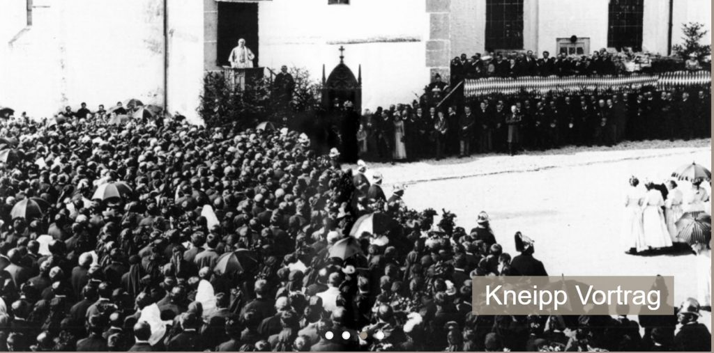 Le curé Sébastian Kneipp. Soins par l'eau et les plantes