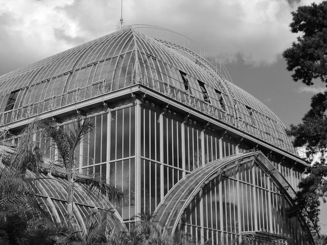 Serres de la porte d'Auteuil. à Paris.1898