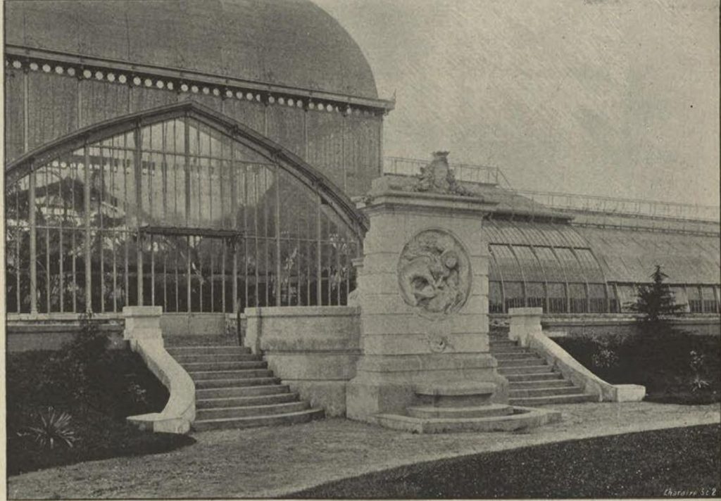 Serres de la porte d'Auteuil. à Paris.1898