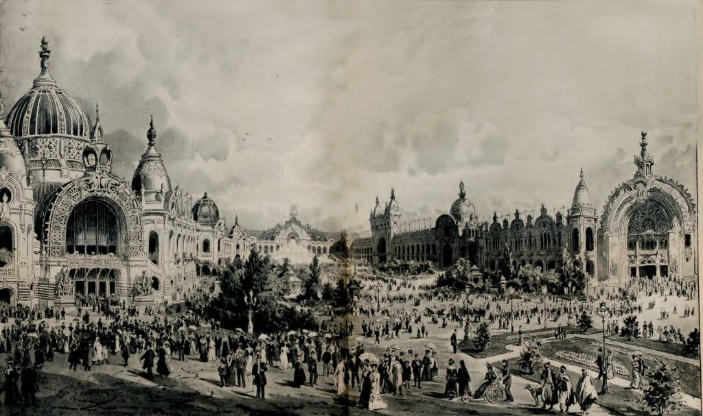 Exposition universelle de Paris en 1900. Les palais du Champ de Mars