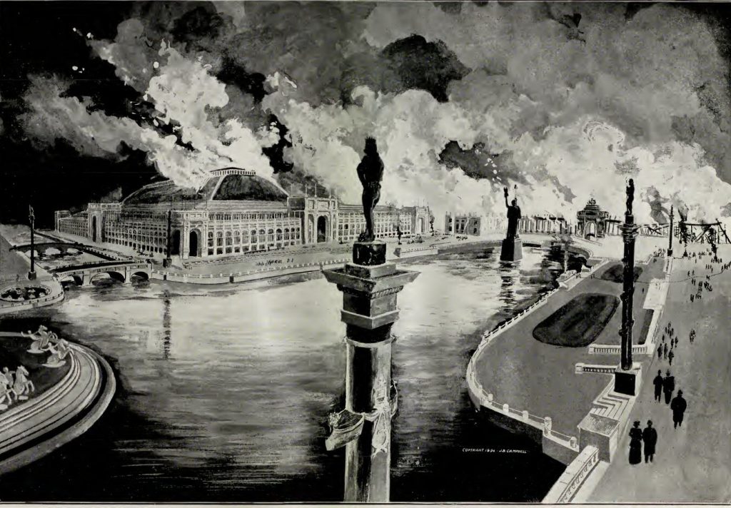Exposition de Chicago 1893 Aussitôt finie aussitôt détruite
